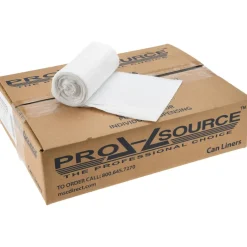 Medium Duty Trash Bags: 13.000 gal, 0.7 mil, Pack of 150