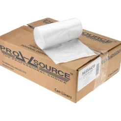 Medium Duty Trash Bags: 16.000 gal, 0.6 mil, Pack of 500
