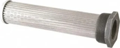 100 Mesh, 95 L/min, 25 GPM, 2" Dia, Male/Female Tank Mounted Strainer