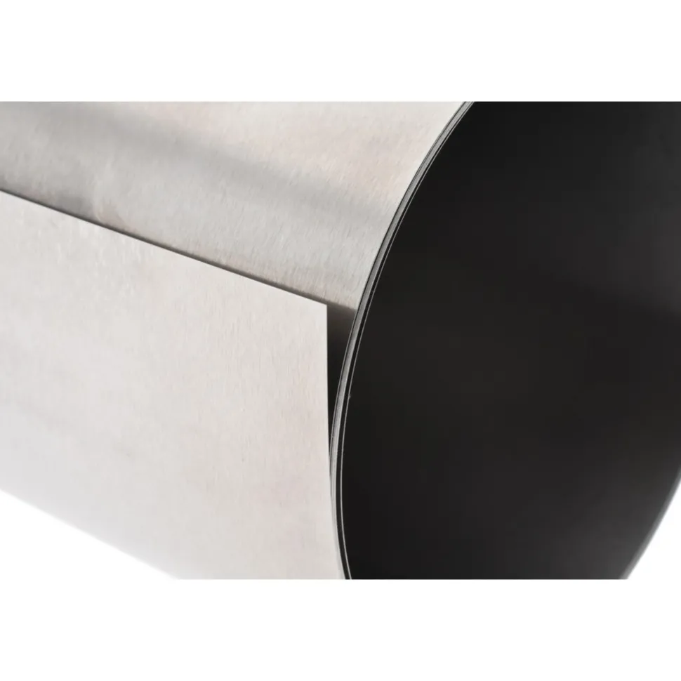 Metal Shim Stock: Roll, 0.0050" Thick, 120" Long, 12" Wide, 1010 Steel