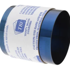 Metal Shim Stock: Roll, 0.0030" Thick, 50" Long, 3" Wide, 1095 & Blue Tempered Spring Steel