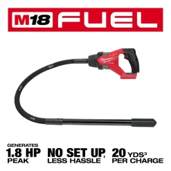 M18 FUEL™ 4' Concrete Pencil Vibrator