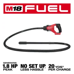 M18 FUEL™ 8' Concrete Pencil Vibrator