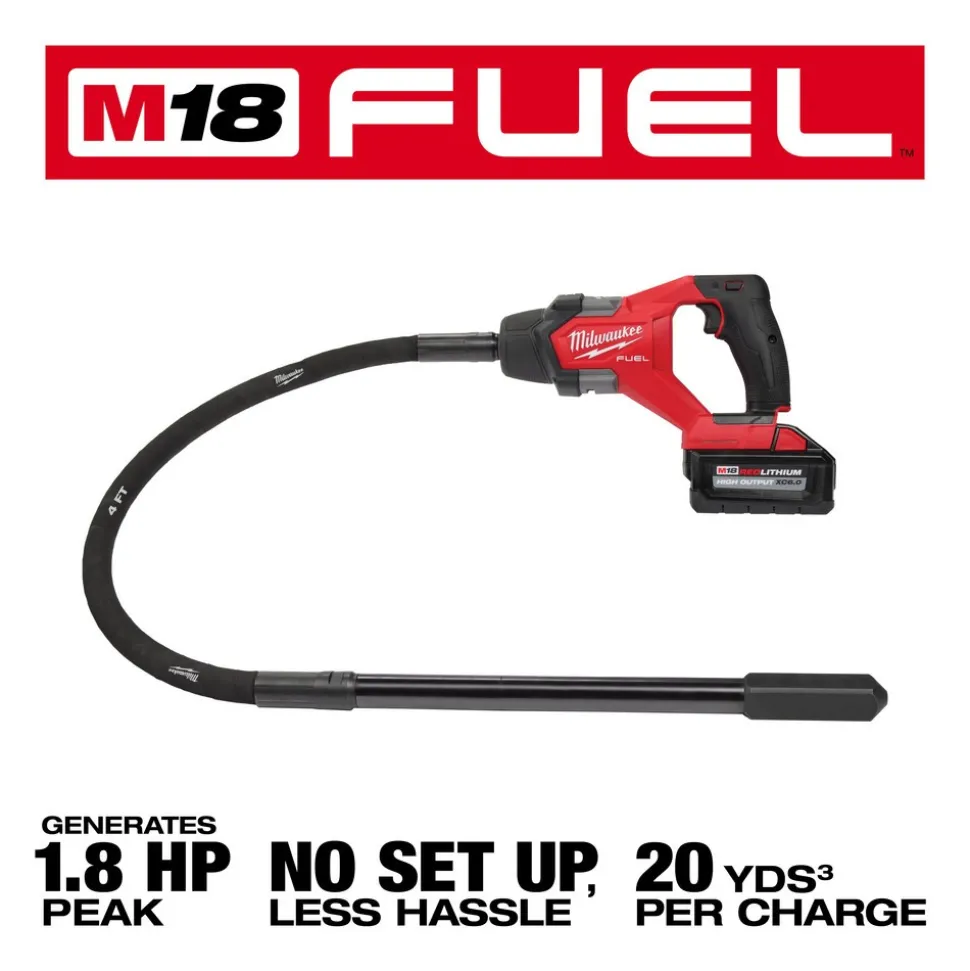 M18 FUEL™ 4' Concrete Pencil Vibrator Kit
