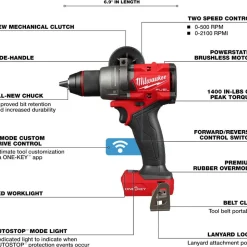 M18 FUEL™ 1/2” Drill/Driver w/ ONE-KEY™
