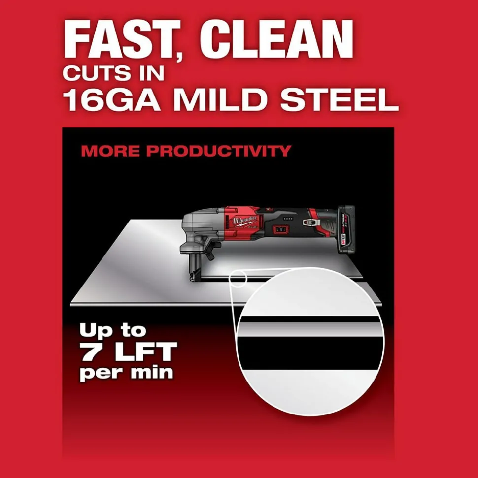 M12 FUEL™ 16 Gauge Variable Speed Nibbler
