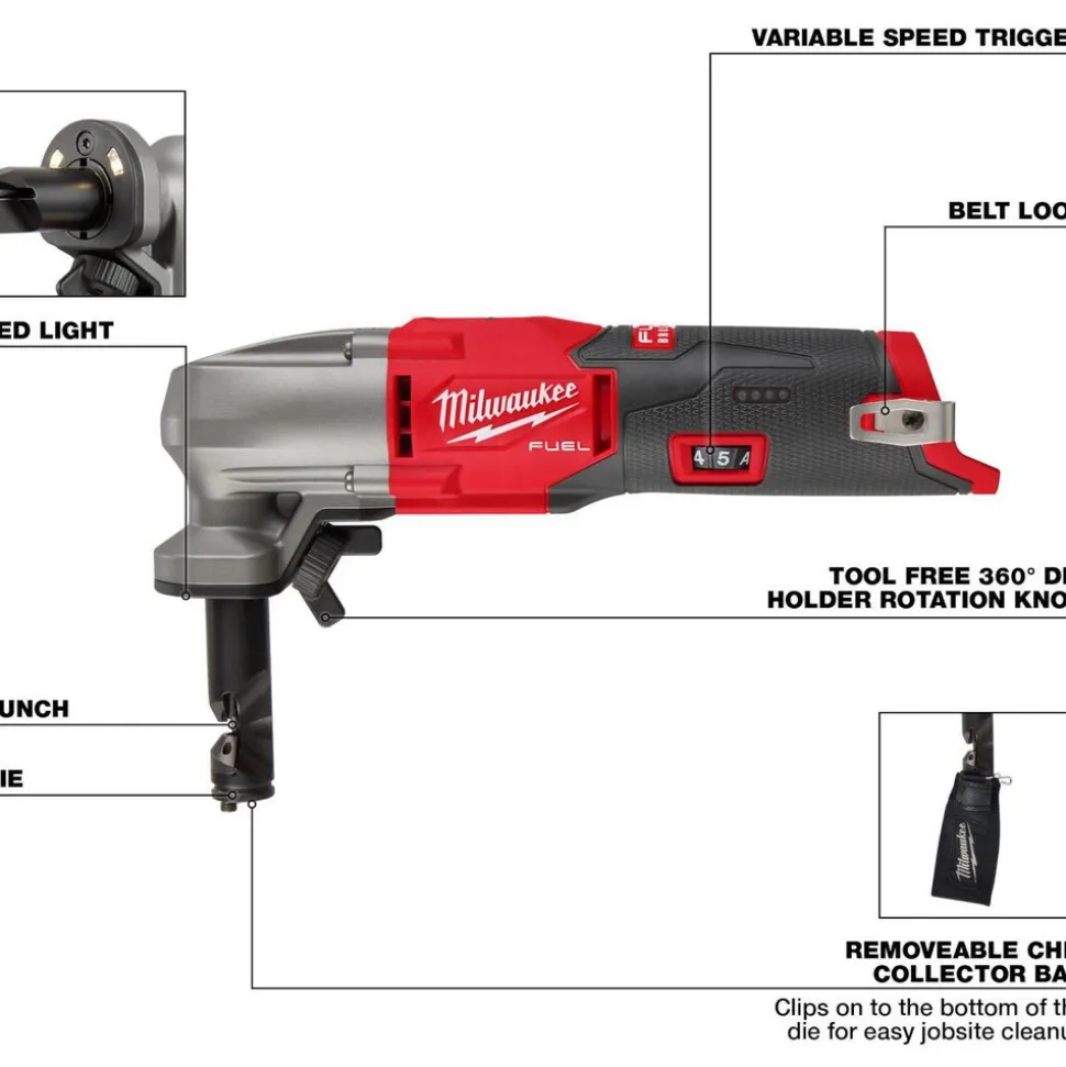 M12 FUEL™ 16 Gauge Variable Speed Nibbler