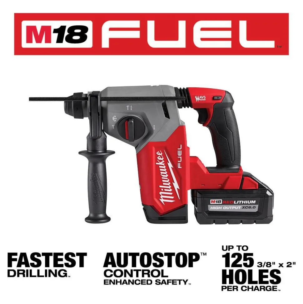 M18 FUEL™ 1" SDS Plus Rotary Hammer Kit