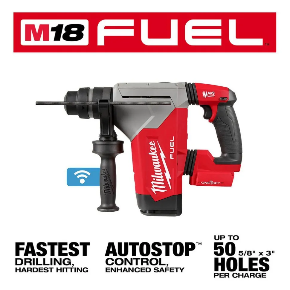 M18 FUEL™ 1-1/8" SDS Plus Rotary Hammer w/ ONE-KEY™