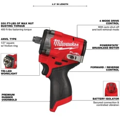 M12 FUEL™ Stubby 1/2