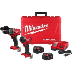 M18 FUEL™ 2-Tool Combo Kit, 1/2" Hammer Drill/Driver & 1/4" Hex Impact Driver