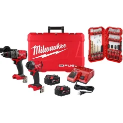 M18 FUEL™ 2-Tool Combo Kit, 1/2" Hammer Drill/Driver & 1/4" Hex Impact Driver