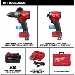 M18 FUEL™ 2-Tool Combo Kit w/ ONE-KEY™