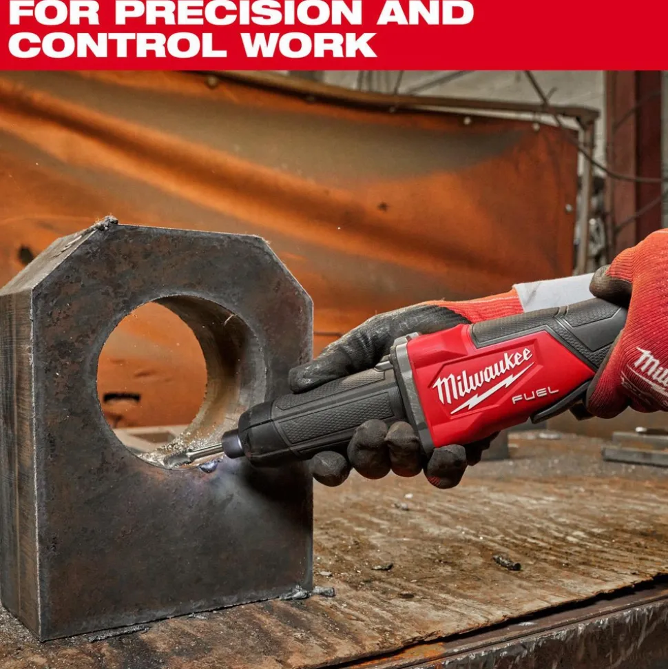 M18 FUEL™ Variable Speed, Braking Die Grinder, Paddle Switch w/ ONE-KEY™, 2" Cutting, 3" Sanding