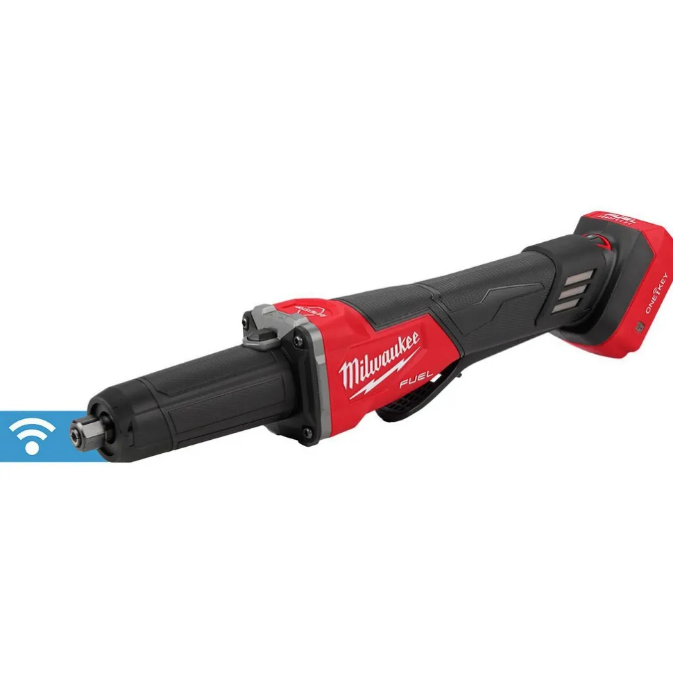 M18 FUEL™ Variable Speed, Braking Die Grinder, Paddle Switch w/ ONE-KEY™, 2" Cutting, 3" Sanding