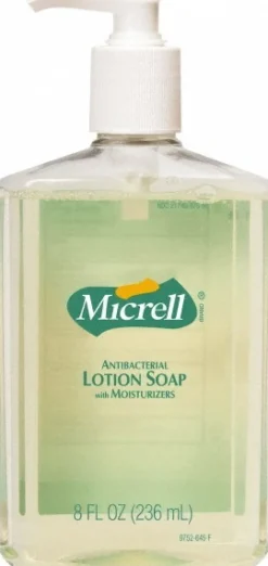 MICRELL Antibacterial Lotion Soap, 8 fl oz Pump Bottle