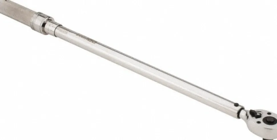 Micrometer Torque Wrench: 1/2 in Drive