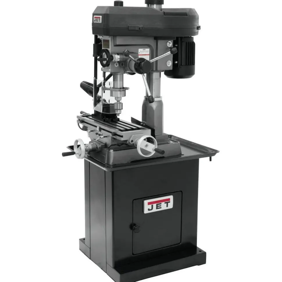 Mill Drill Machine: 14" x 5-1/2" Travel