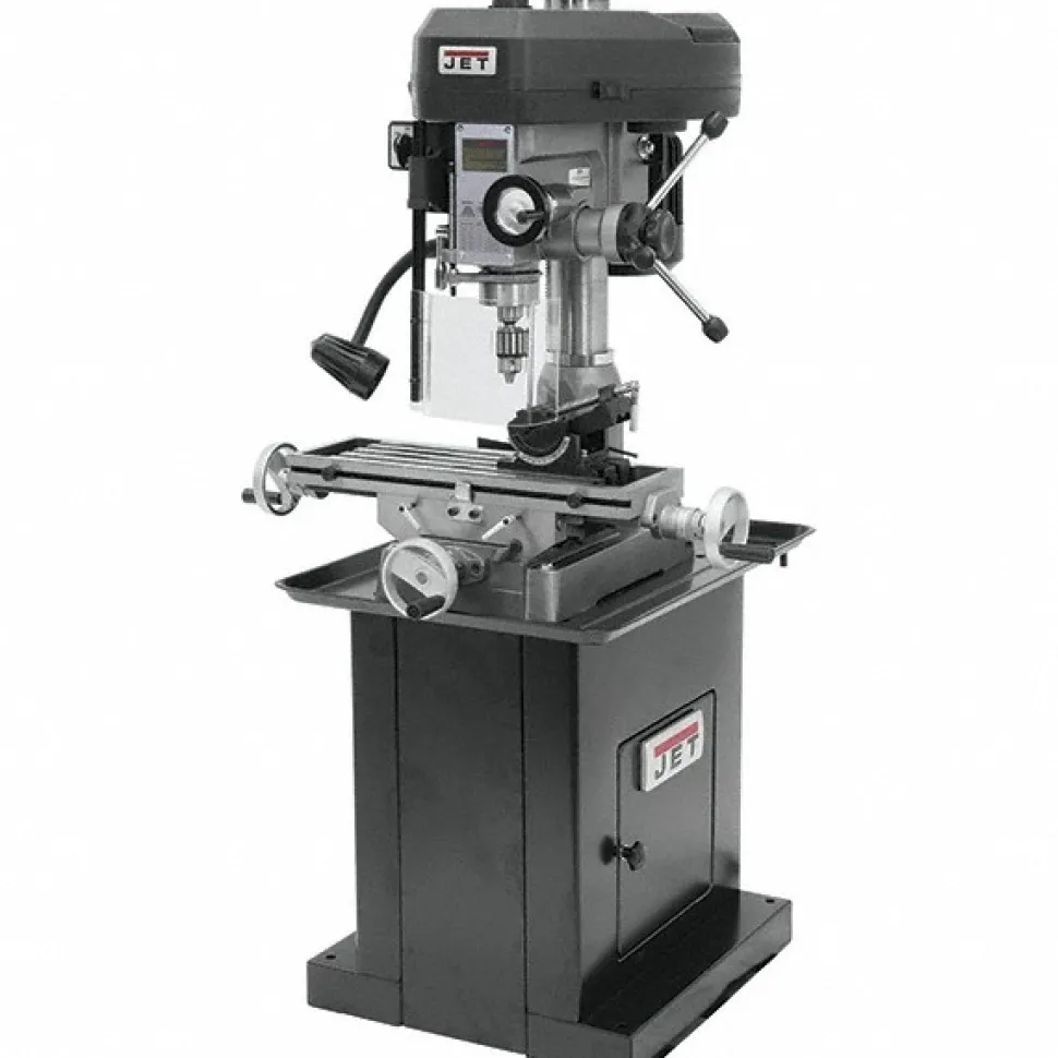 Mill Drill Machine: 14" x 5-1/2" Travel