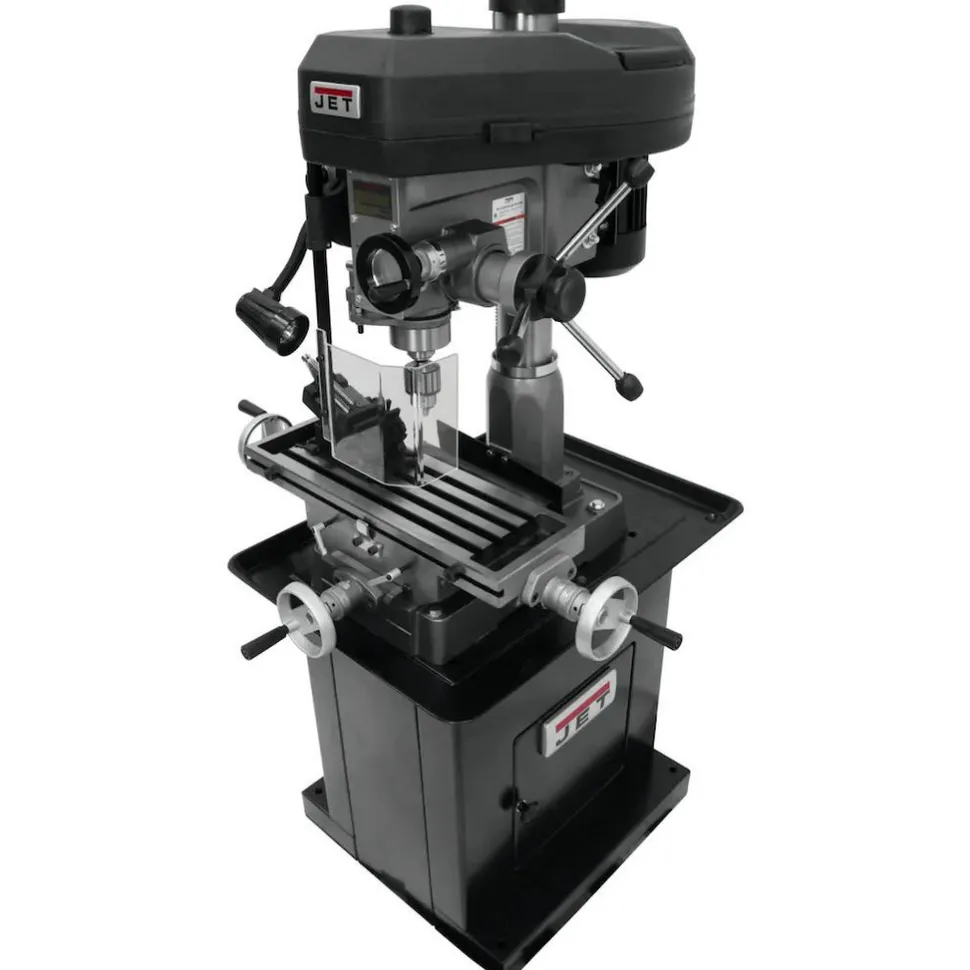 Mill Drill Machine: 14" x 5-1/2" Travel
