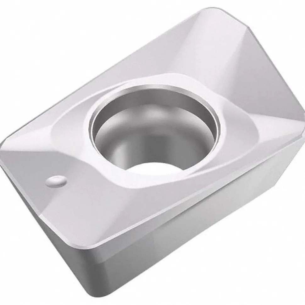 Milling Inserts: Insert Style: XOMX; Insert Size: 12; Insert Material: Solid Carbide; Insert Shape: Parallelogram
