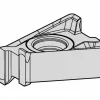 Milling Inserts: Insert Style: LNPU; Insert Size: 5; Insert Material: Solid Carbide; Insert Shape: Rectangle