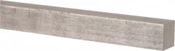 Mill Key Stock: 5/8" High, 5/8" Wide, 12" Long, Low Carbon Steel, Plain Finish