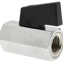 Miniature Manual Ball Valve: 1/4" Pipe