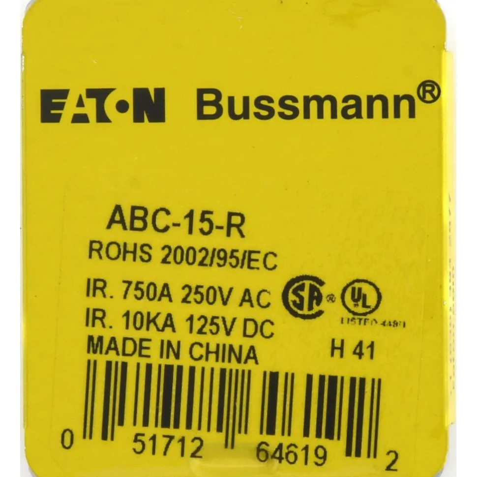 Mini Fuse: Fast-Acting, 15.0000 A