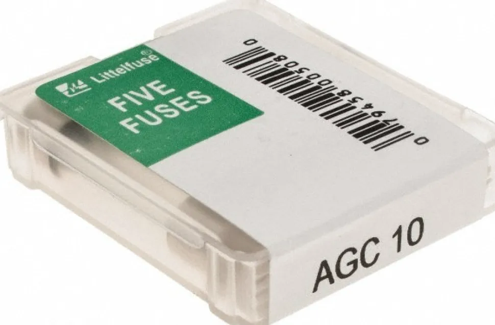 Mini Fuse: Fast-Acting, 10.0000 A
