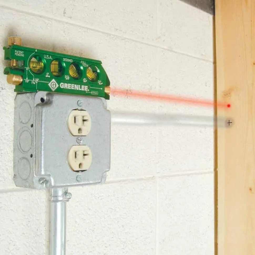 Mini Magnet Laser Level: 1 Beam, Red Beam