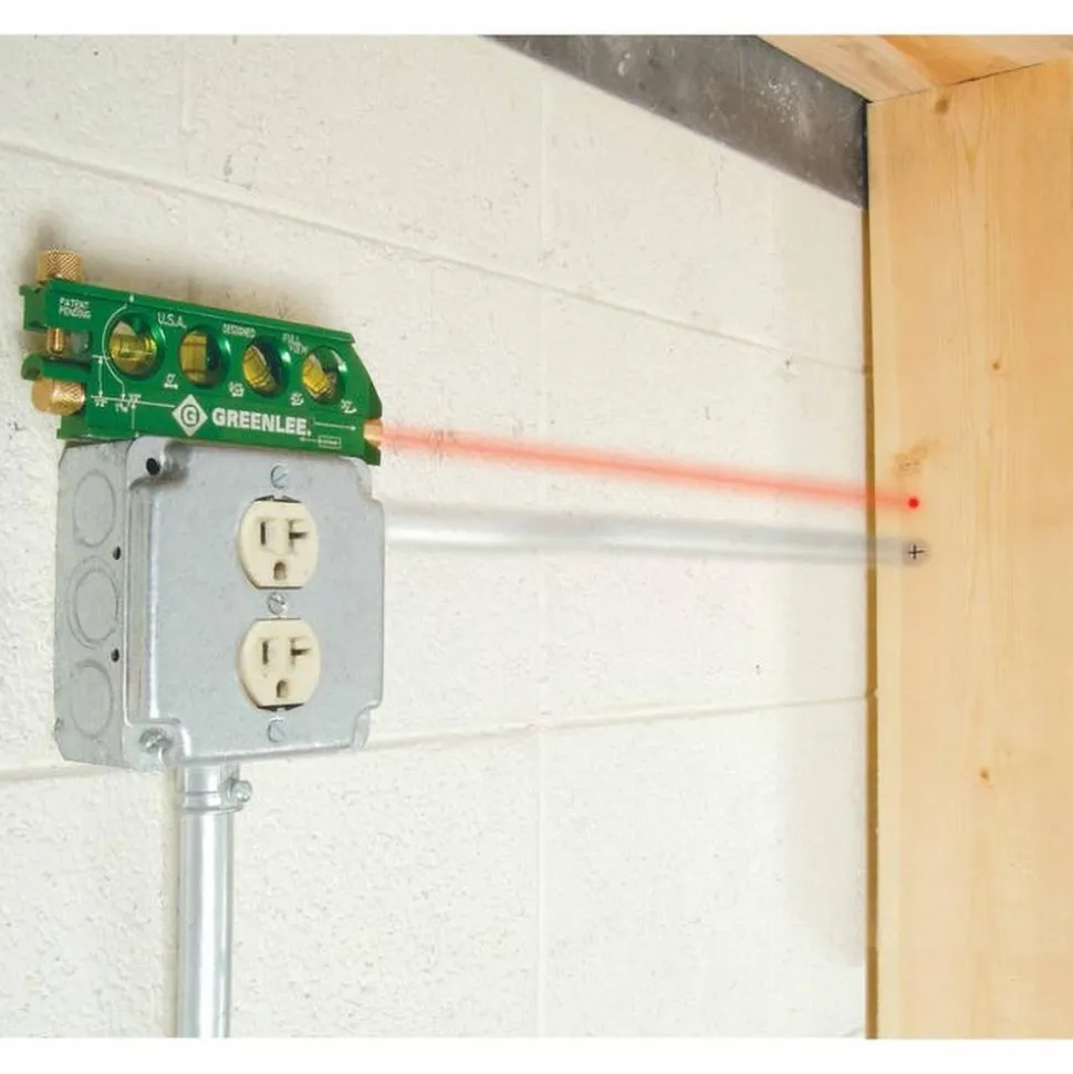Mini Magnet Laser Level: 1 Beam, Red Beam