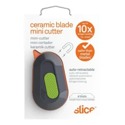 Mini Utility Knife: 62.00 mm Handle, Retractable Blade