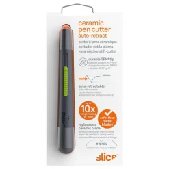 Mini Utility Knife: 133.50 mm Handle, Retractable Blade