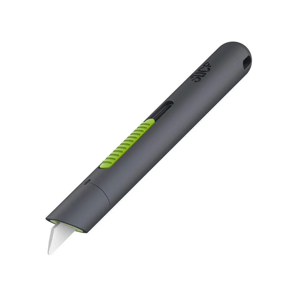 Mini Utility Knife: 133.50 mm Handle, Retractable Blade