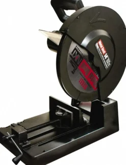 Miter Chop & Cut-Off Saw: 14" Blade Dia, 1" Arbor Hole, 1,300 RPM