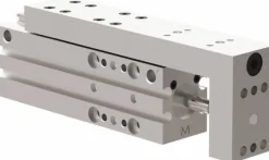 25mm Stroke, 0.4331" Shaft Dia, Double-Acting Cylinder, Pneumatic Slide