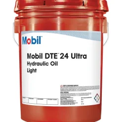 Mobil DTE 24 Ultra Hydraulic Machine Oil: 5 gal Pail, ISO 11158:2009