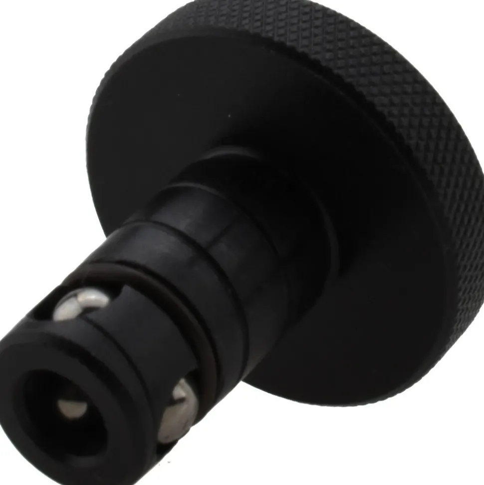 Modular Fixturing Shank: Ball Lock, 16 mm Shank Dia, Steel