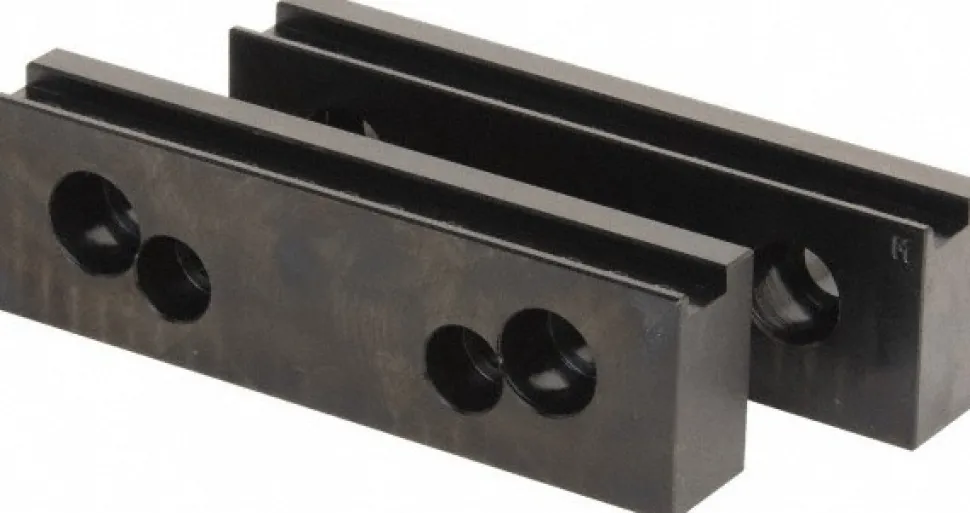 Modular Vise Jaw Set: 1.7300" OAH, 1.0000" OAW, 6.0000" OAL
