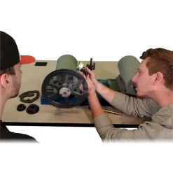 Motion Control & Power Transmission Training Systems; Type: Mechanical Drive Maintenance; Includes: Plastic Toolbox; Chain Sprockets; Spider Coupling; Complete Training Cirriculum; Driven Unit Simulator; Spline Coupling; Chain Puller; 2x Heavy Duty Adjustable Bases; Long Straightedge