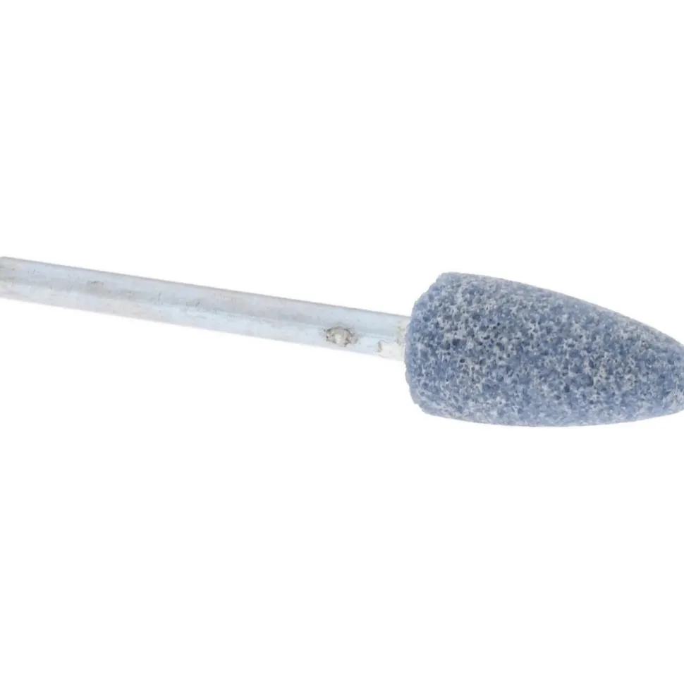 Mounted Point: 3/4" Thick, 1/8" Shank Dia, B52, 60 Grit, Medium