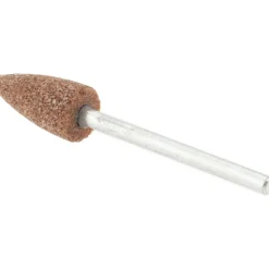 Mounted Point: 3/4" Thick, 1/8" Shank Dia, B52, 60 Grit, Medium