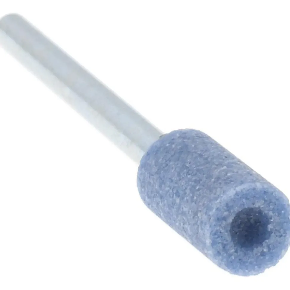 Mounted Point: 1/2" Thick, 1/8" Shank Dia, B135, 60 Grit, Medium