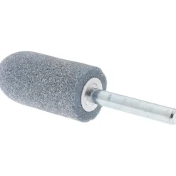 Mounted Point: 2" Thick, 1/4" Shank Dia, A11, 60 Grit, Medium