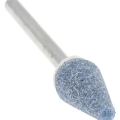 Mounted Point: 5/8" Thick, 1/8" Shank Dia, B53, 60 Grit, Medium