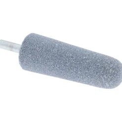 Mounted Point: 2-3/4" Thick, 1/4" Shank Dia, A3, 60 Grit, Medium