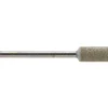 Mounted Point: 1/2" Thick, 1/8" Shank Dia, W163, 80 Grit, Medium