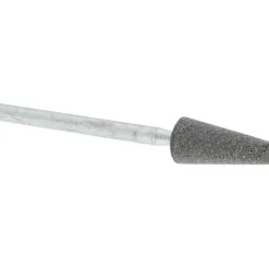 Mounted Point: 5/8" Thick, 1/8" Shank Dia, B53, 120 Grit, Fine