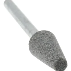 Mounted Point: 5/8" Thick, 1/8" Shank Dia, B53, 120 Grit, Fine